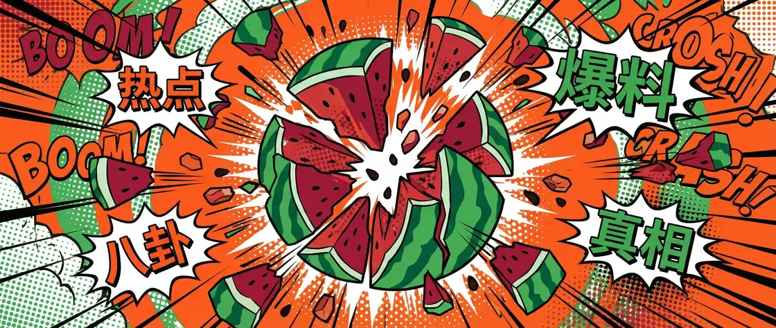 张婉莹 今日头瓜爆炸漫画横幅
